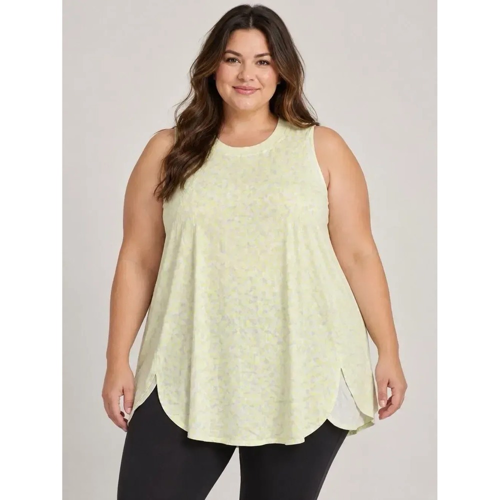 Athleta NWT Zephyr Print Tank - Size 2X - MSRP $69